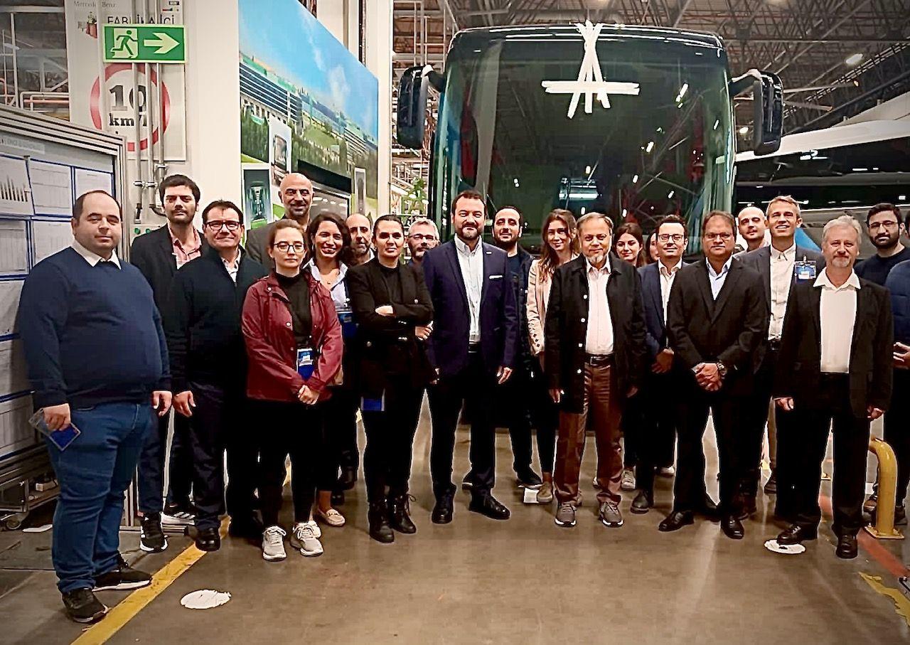 TVS Team visits Mercedes-Benz Türk Factory